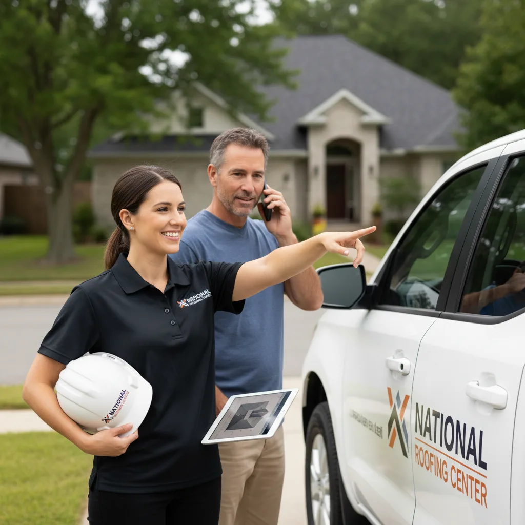 National Roofing Center customer support in Moneta